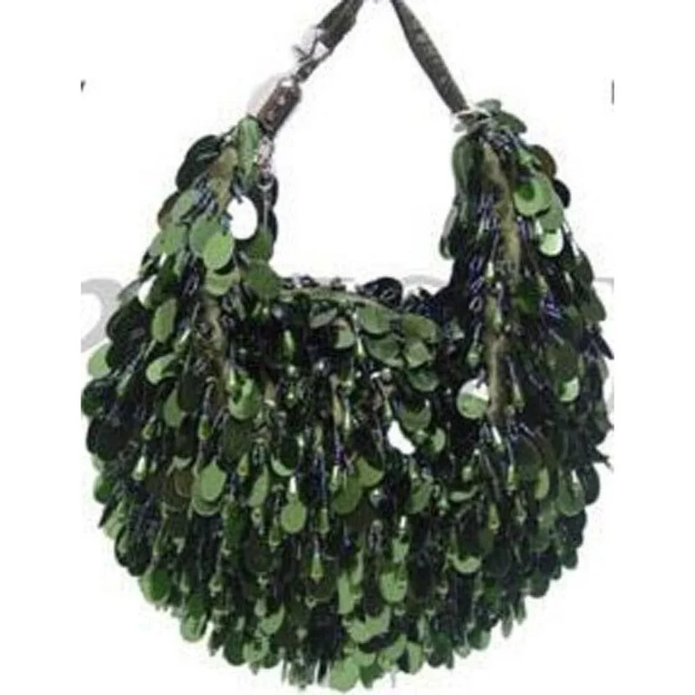 3 Brand‎ new beaded Ebisu hobo purse gorgeous